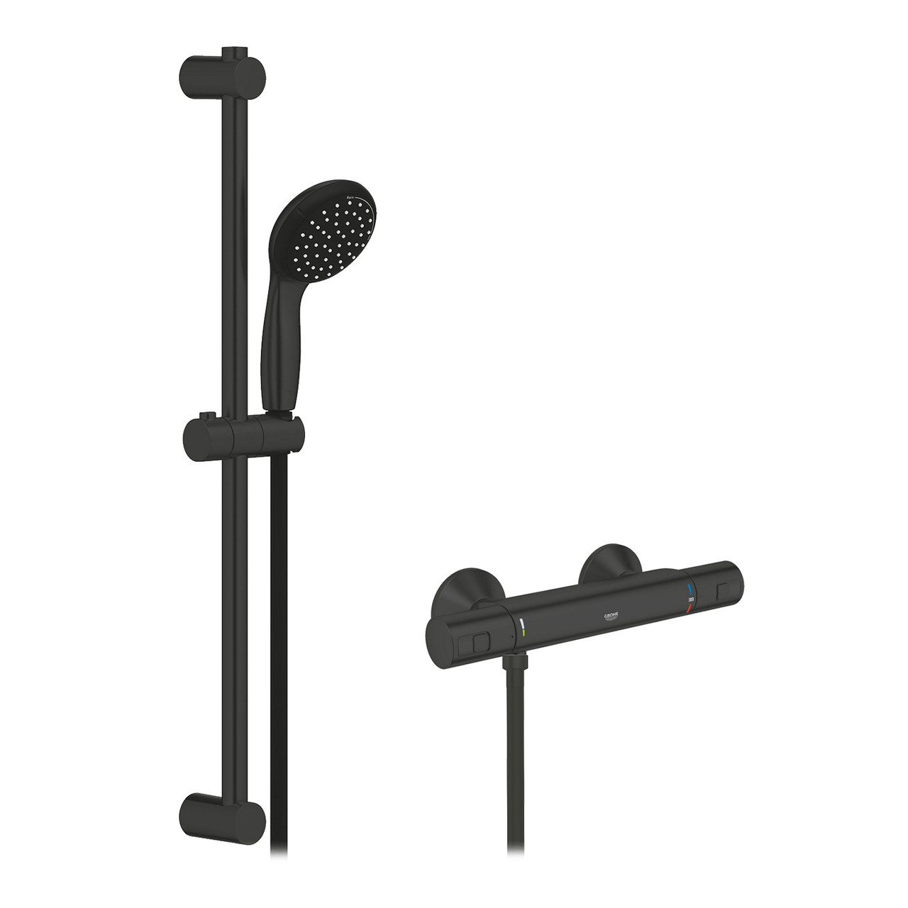 Змішувач для душу GROHE QuickFix Start Black UA303908T1