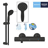 Змішувач для душу GROHE QuickFix Start Black UA303908T1, фото 4