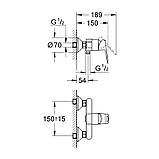 Змішувач для душу GROHE BauLoop 23340000, фото 3
