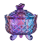 Десертниця скляна Метелик 10 см 9113-011