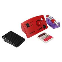 Фрезер для педикюру та манікюру Nail Drill PRO ZS-602 65 Вт 45 000 об/хв червоний