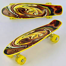 Скейт Пенні Борд P 13609 Best Board Зі світними Колесами, Дошка 55 см