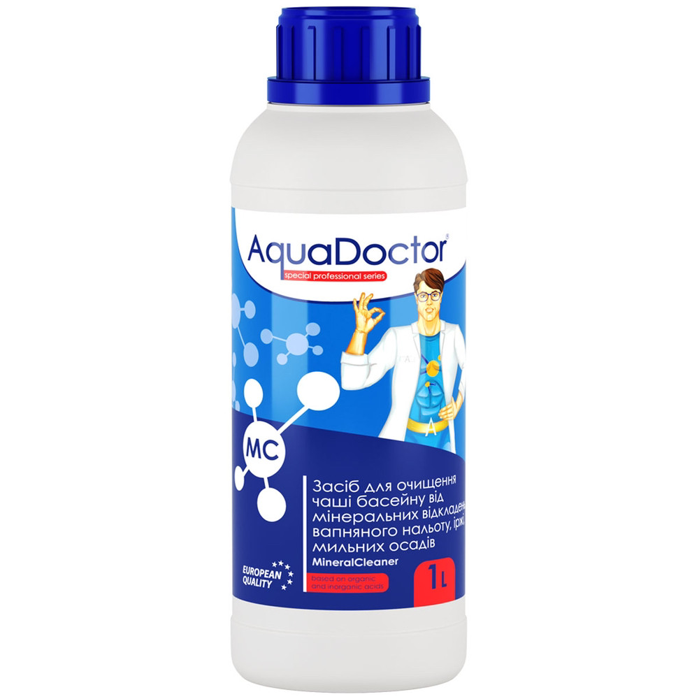 Засіб для очищення чаши AquaDoctor MC MineralCleaner, 1 л, фото 1