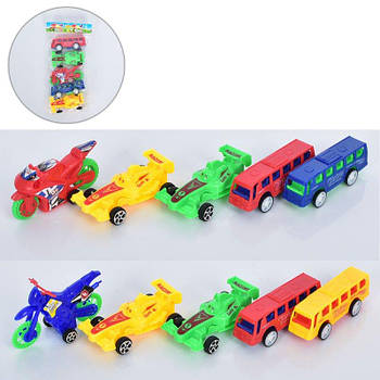 Ігровий Набір машинок 5шт 666-292-93 G-Rich