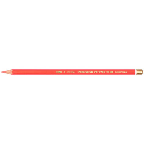 Олівці худож.POLYCOLOR coral red, фото 1