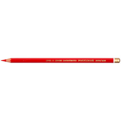 Олівці худож.POLYCOLOR light scarlet red, фото 1