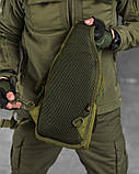Рюкзак тактичний (Сумка-слінг) SILVER KNIGHT oliva к6 3-0, фото 10