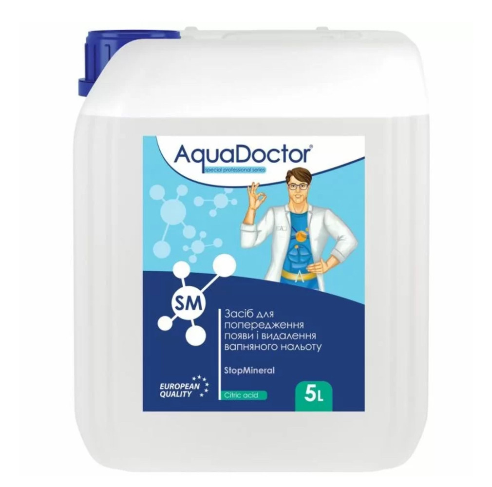 Засіб для зменшення жорсткості AquaDoctor SM StopMineral, фото 1