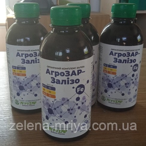 Добриво Залізо 250мл ТМ АГРОЗАР, фото 1