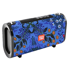 Портативна бездротова Bluetooth-колонка TG-123 blue, фото 3