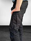 Тактичні чорні штани бандит, фото 2