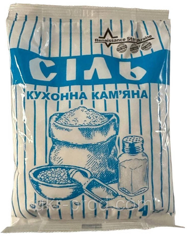 Сіль харчова кам'яна 1 кг (замовлення кратно 25)