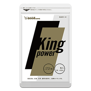 Seedcoms King Power комплекс для чоловічого здоров'я й енергії, 90 таб. на 90 днів. До 08/2026
