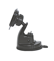 Тримач для телефону в авто 4you GL9 (присоска на торпеду та скло, магнітний) Black, фото 3