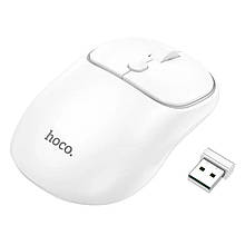 Миша Hoco GM25 Royal dual-mode business wireless mouse Space White