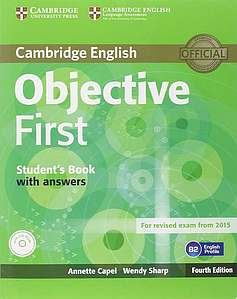Підручник Objective First Fourth Edition student's Book with answers and CD-ROM