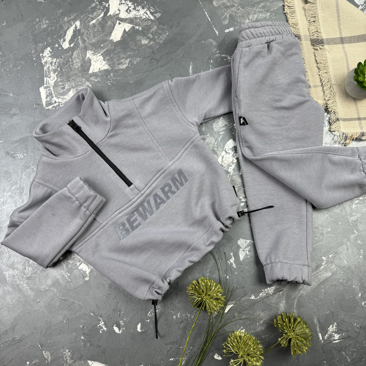 Спортивний костюм дитячий Instant BEWARM Сірий, фото 1