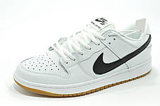 Білі кросівки Nike SB Dunk Low Pro унісекс, фото 3