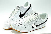 Білі кросівки Nike SB Dunk Low Pro унісекс, фото 6