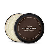 Скраб для тіла з оліями Ши та Мигдальною, Коричневий Цукор Brown Sugar Farmasi, 250 мл, фото 2