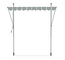 Балконна маркіза Grey/White Easy Focus Garden 350x130 см, фото 3