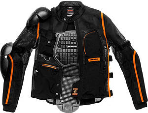 Мотокуртка кожаная Segura Retro красная, M: продажа, цена