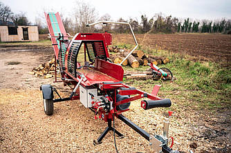 Напівавтоматична машина для різання і розколу дров Brugger SA38