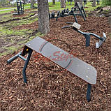 Спортивна лава для пресу на майданчик, фото 2