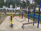 Тренажер "Орбітрек" для вуличного спортивного майданчика, фото 3