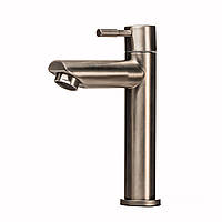 Змішувач одна вода (монокран) Globus Lux ALPEN SUS-002M нержавіюча сталь