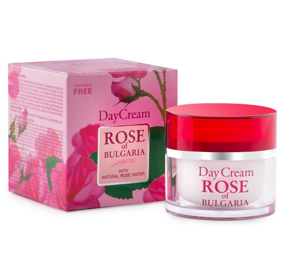 Денний крем для обличчя з рожевою водою Rose of Bulgaria BioFresh, фото 1