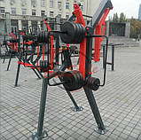 Вуличний спортивний тренажер "Жим від грудей" на майданчик, фото 3