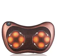 Масажна подушка на 8 роликів в автомобіль Massage pillow спини та шиї з інфрачервоним підігрівом MS