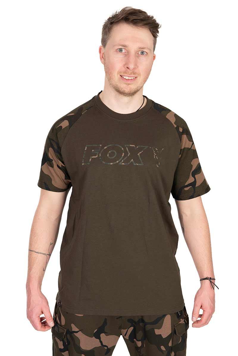 Футболка Fox khaki / Camo Outline T - large, фото 1