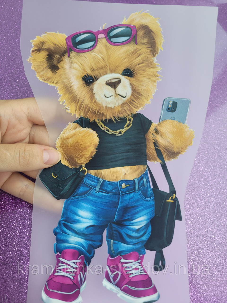 Термонаклейка на одяг, тканину, фото 1