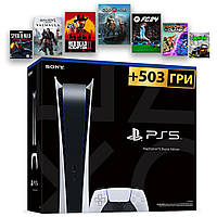 PlayStation 5 +503 Гри Б/У +12 міс Гарантії +ps+ Primium Digital