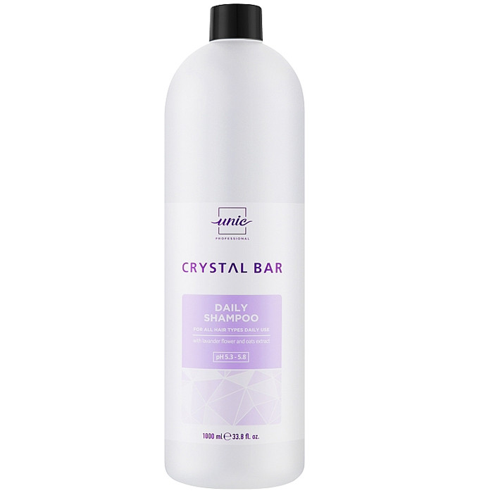 Шампунь для щоденного використання Unic Crystal Bar Daily Shampoo 1000мл, фото 1