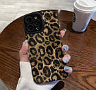 Чехол з леопардовым принтом на 14 pro max, фото 2