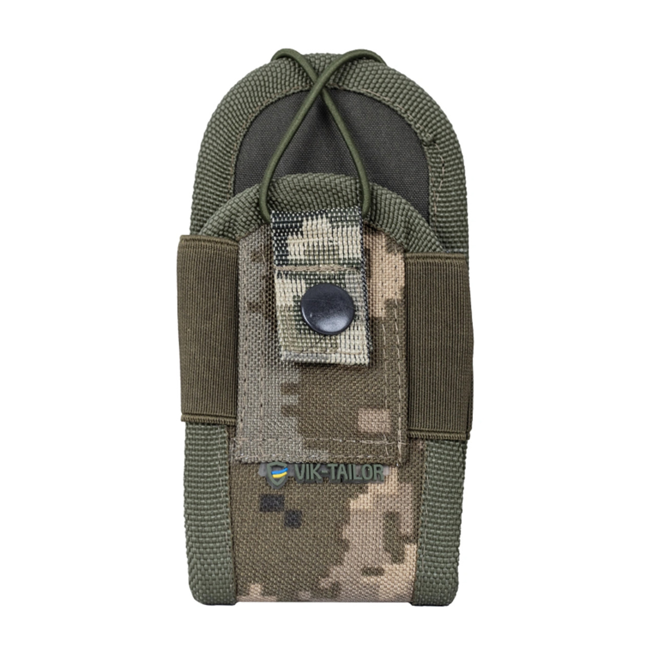Підсумок для рації з cordura 1000d/ Тактичний підсумок під рацію піксель/ Військовий підсумок із системою MOLLE