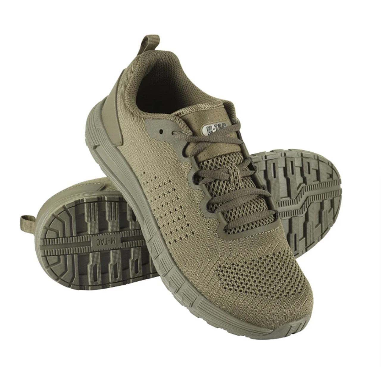 Літні кросівки M-TAC summer light dark olive/ Тактичні чоловічі кросівки/ Оливкові кросівки для військових