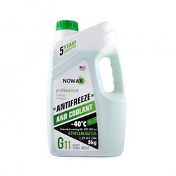 Антифриз NOWAX GREEN G11 5кг NX05003 smart