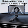 Магнітний тримач для телефону iPhone MagSafe автотримач на торпеду панель в машину для айфона Acefast, фото 9
