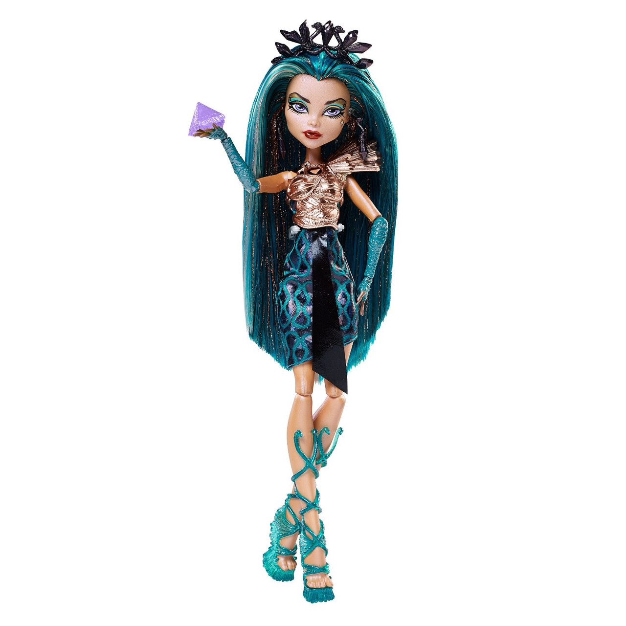 Кукла Нефера де Нил - Бу Йорк, Бу Йорк Monster High Boo York City Schemes Nefera de Nile Doll - фото 3 - id-p427362485