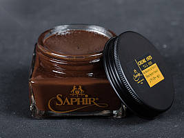 Крем для жированой кожи Saphir Medaille D'or Oiled Leather Cuir Gras (1063), 75 мл, цв.тем.-коричневий (05)