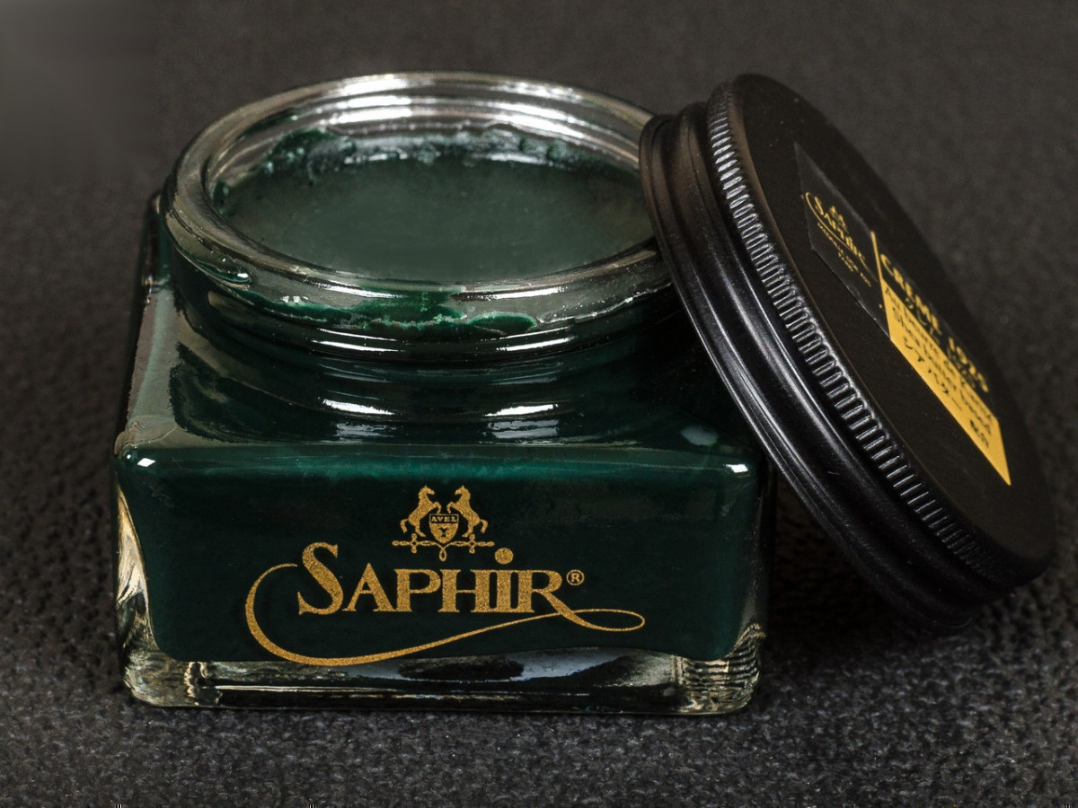 Крем для гладкої шкіри Saphir Medaille D'or Creme 1925, цв. темно-зелений (20), 75 мл