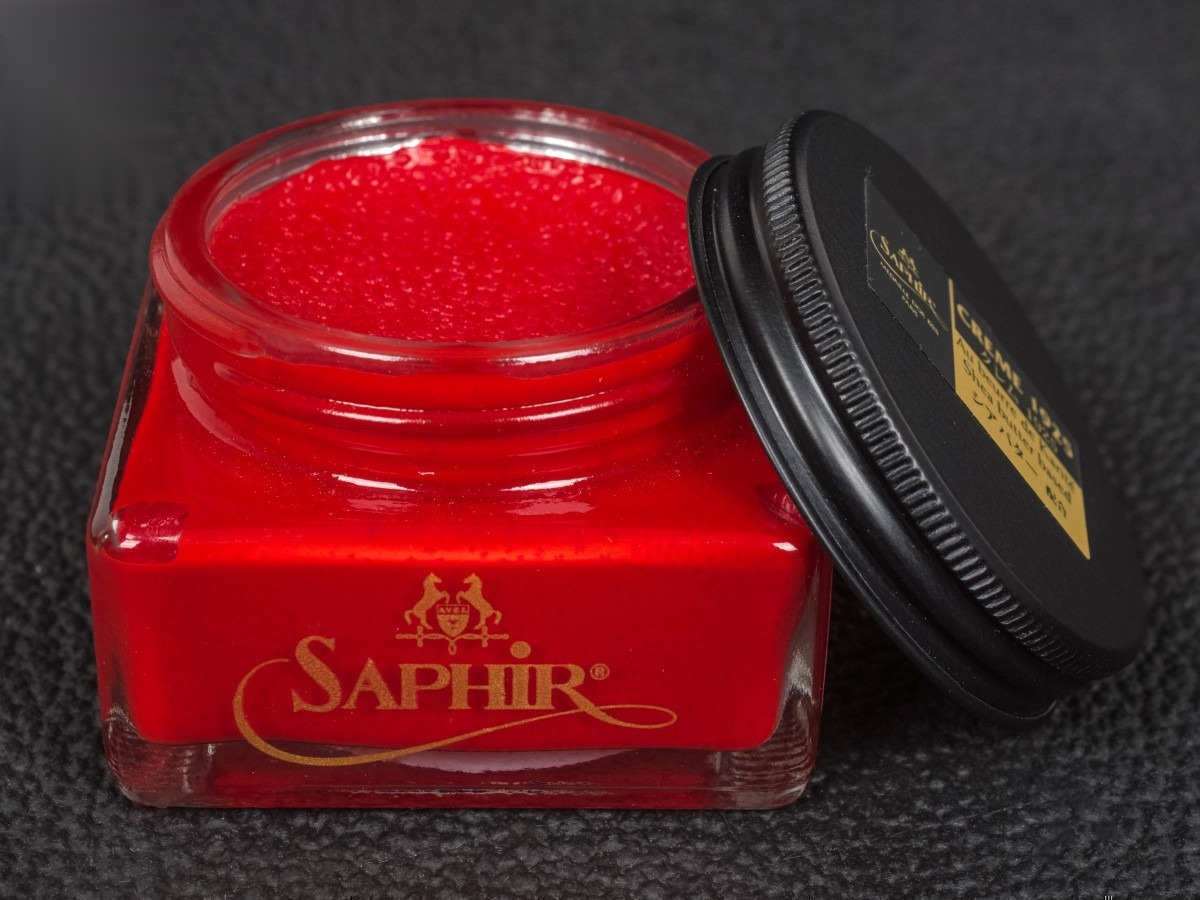 Крем для гладкої шкіри Saphir Medaille d'or Creme 1925, кол. червоний (11), 75 мл