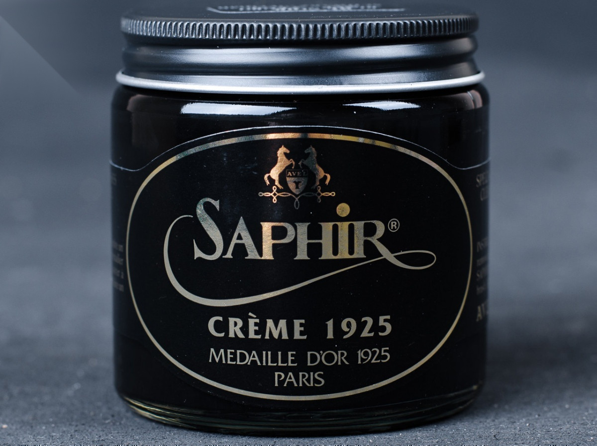 Крем для гладкої шкіри Saphir Medaille D'or Creme 1925, цв. чорний (01), 100 мл (1034)