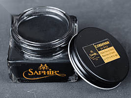 Крем для взуття Saphir Medaille d'or Creme Cordovan, кол. чорний (01), 75 мл (1053)