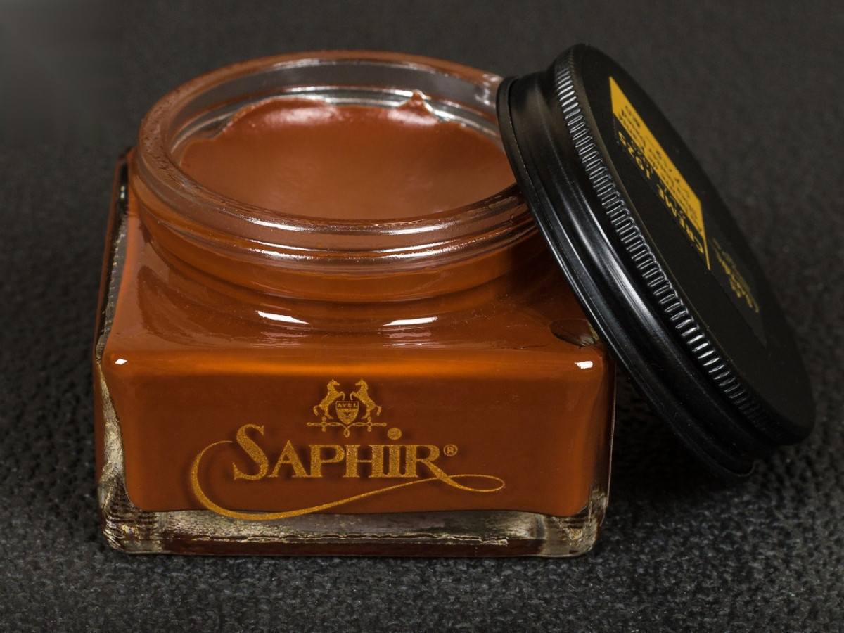 Крем для гладкої шкіри Saphir Medaille D'or Creme 1925, цв. коньяк (10), 75 мл