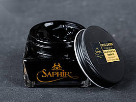 Крем для жированой кожи Saphir Medaille D'or Oiled Leather Cuir Gras, 75 мл, цв.чорний(01) (1063)